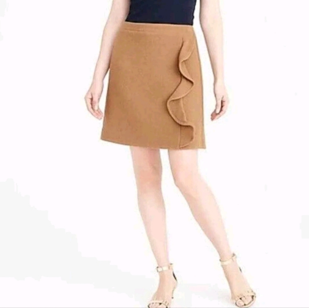 J. Crew Mercantile Women's Wool Mini Skirt